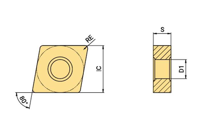 CNMG 120408E-UC4 AC202P